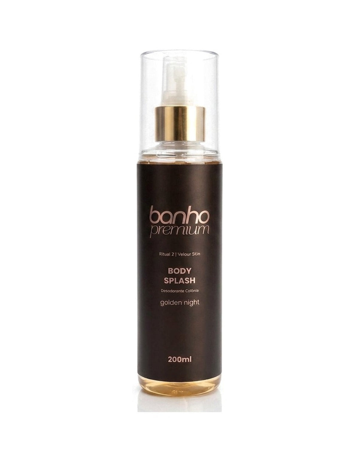 Body Splash Golden Night 200ml — foto de estúdio
