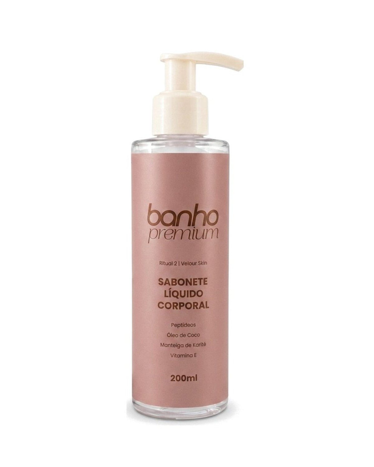 Sabonete Corporal Velour Skin 200ml — foto de estúdio